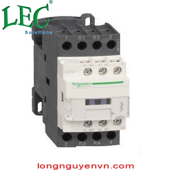 Khởi động từ LC1D25M7 - 3P(3 NO) - AC-3 - 440 V 25 A - 220 V AC coil Khởi động từ LC1D25M7 - 3P(3 NO) - AC-3 - 440 V 25 A - 220 V AC coil