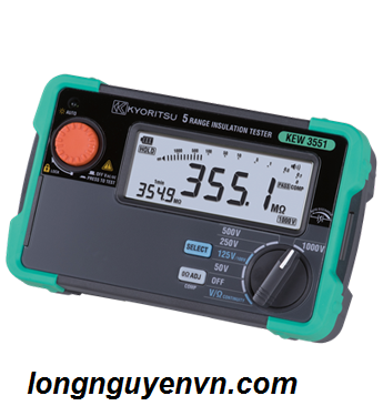 Đồng hồ đo điện trở cách điện Kyoritsu 3551 (1000V)
