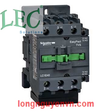 Khởi động từ LC1E1201R5 - 3P CONTACTOR TESYS E 1NC 5,5KW 440VAC