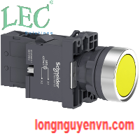 Nút đèn pha - Orange - 380V AC - 1NO - XA2EW35Q1