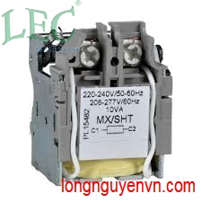 CB bảo vệ động cơ GV7AU107 - voltage release GV7AU 110 to 130 V AC