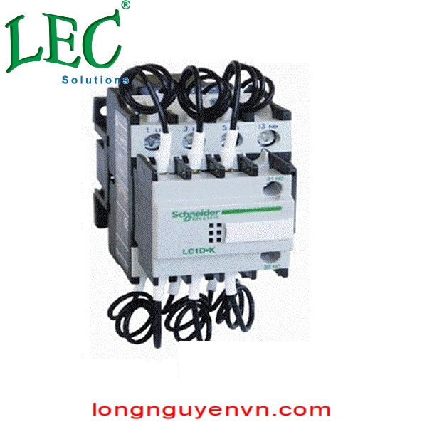 Contactor  LC1DMK02M7 - 25 kVAR, 2NC, 220 VAC