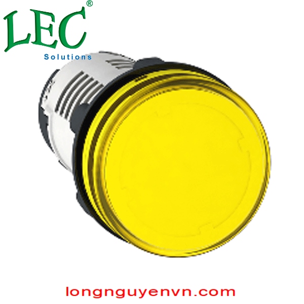 Đèn LED điện áp 230Vac màu vàng - XB7EV05MP