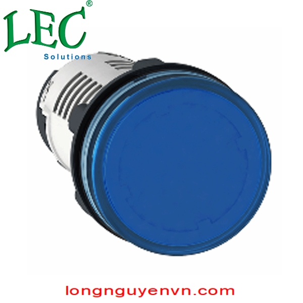 Đèn LED điện áp 230Vac màu xanh dương nhạt - XB7EV06MP
