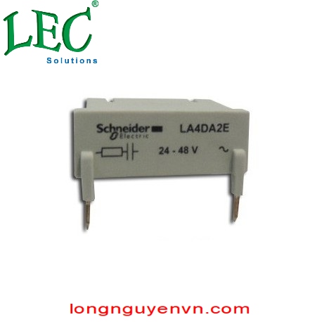 Resistor-capacitor 24-48VAC LA4DA2E